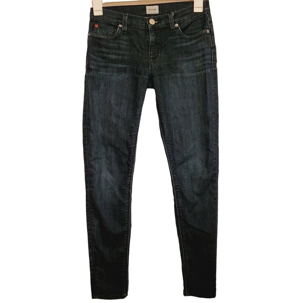 Hudson Womens Krista super skinny dark blue jeans size 27